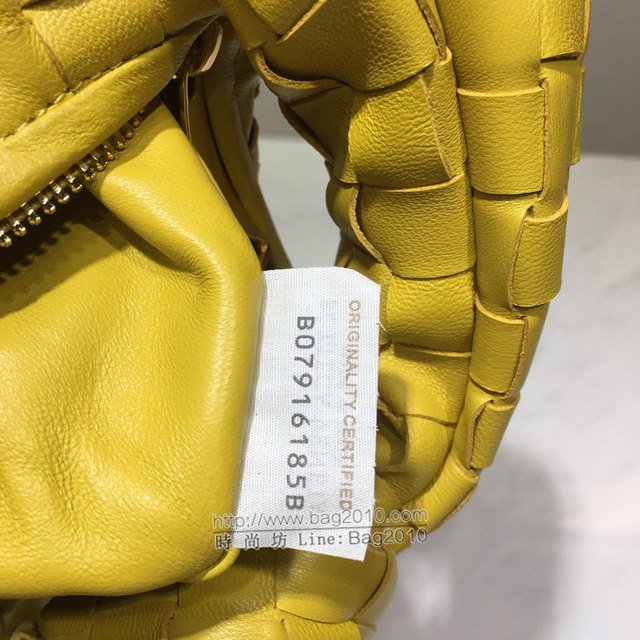 Bottega veneta高端女包 98080 寶緹嘉小號羊皮手工編織女包 BV爆款jodie新版本2代編織打結圓形hobo包  gxz1139